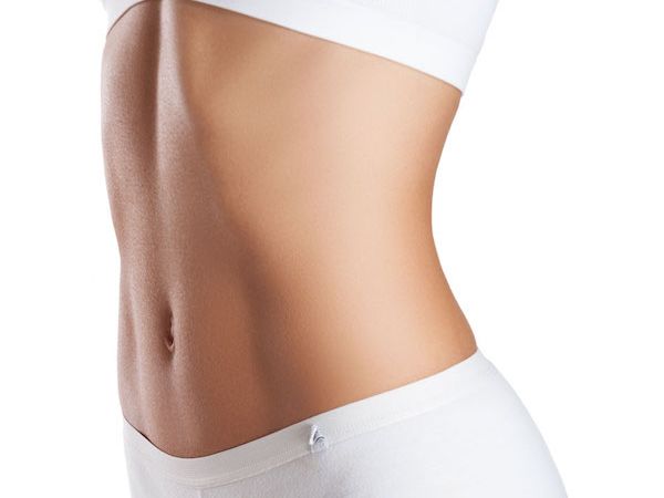 Liposuction of the 'love handles' or flanks